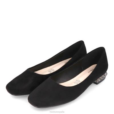 Menbur mujer estela 204L3387 zapato casual elegante negro