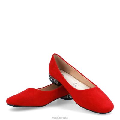 Menbur mujer estela 204L3388 zapato casual elegante rojo