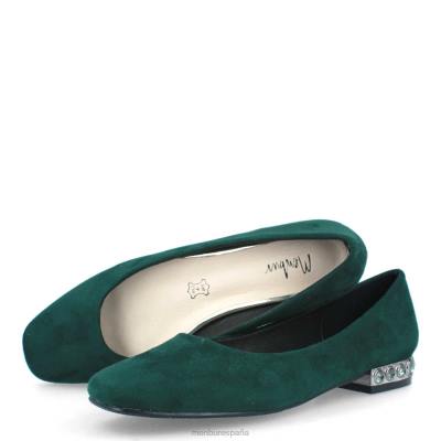 Menbur mujer estela 204L3390 zapato casual elegante verde