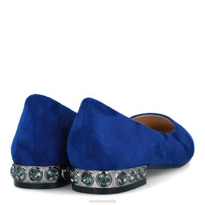 Menbur mujer estela 204L3391 zapato casual elegante azul medio