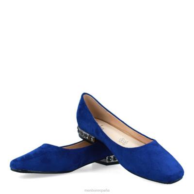 Menbur mujer estela 204L3391 zapato casual elegante azul medio