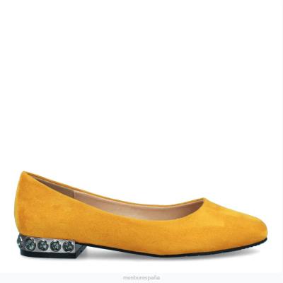 Menbur mujer estela 204L3392 zapato casual elegante amarillo