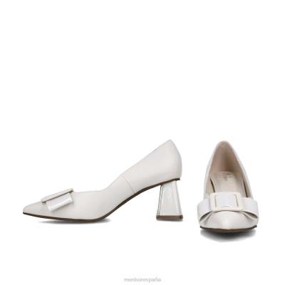 Menbur mujer fornácico 204L207 zapato casual elegante blanco