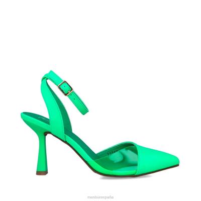 Menbur mujer grus 204L442 zapato casual elegante verde