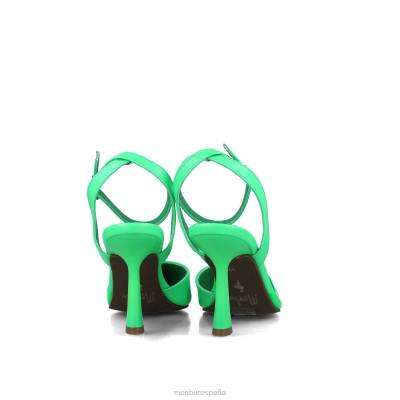 Menbur mujer grus 204L442 zapato casual elegante verde