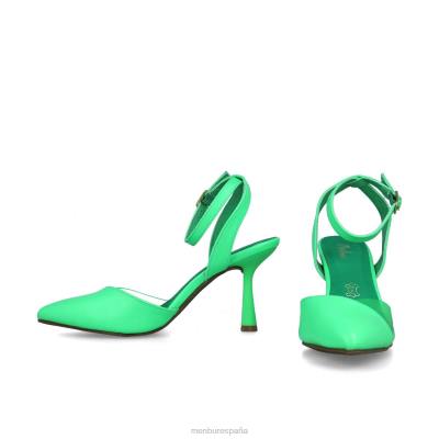 Menbur mujer grus 204L442 zapato casual elegante verde