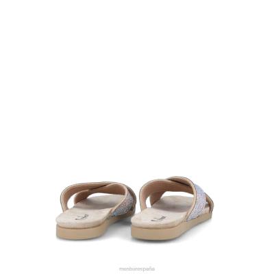 Menbur mujer horno 204L291 zapato casual elegante beige