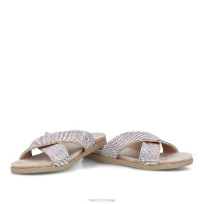 Menbur mujer horno 204L291 zapato casual elegante beige