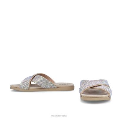 Menbur mujer horno 204L291 zapato casual elegante beige