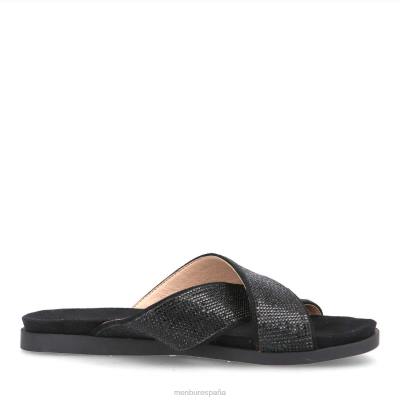 Menbur mujer horno 204L3185 zapato casual elegante negro