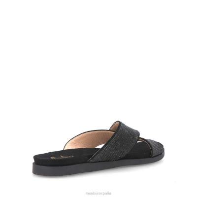 Menbur mujer horno 204L3185 zapato casual elegante negro