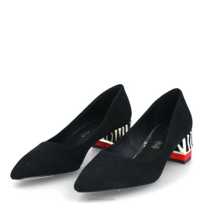 Menbur mujer linduño 204L378 zapato casual elegante negro