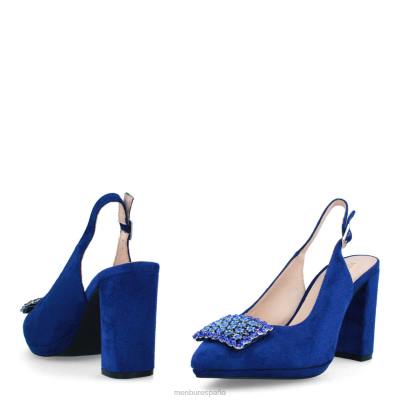 Menbur mujer lucana 204L302 zapato casual elegante azul medio