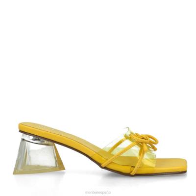 Menbur mujer lupus 204L3451 zapato casual elegante amarillo