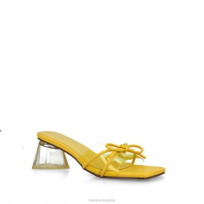 Menbur mujer lupus 204L3451 zapato casual elegante amarillo