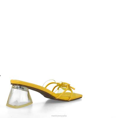 Menbur mujer lupus 204L3451 zapato casual elegante amarillo