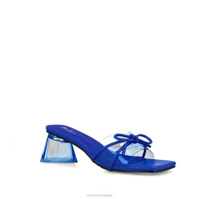 Menbur mujer lupus 204L3452 zapato casual elegante azul medio