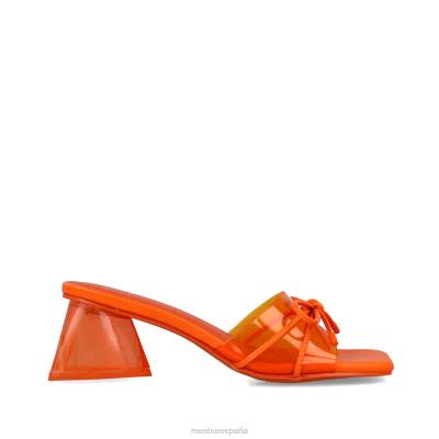 Menbur mujer lupus 204L443 zapato casual elegante naranja