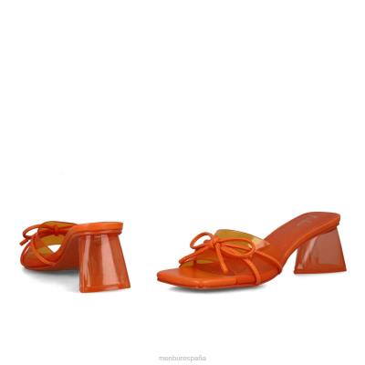 Menbur mujer lupus 204L443 zapato casual elegante naranja