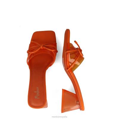 Menbur mujer lupus 204L443 zapato casual elegante naranja