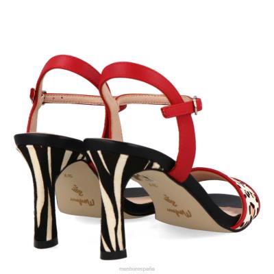 Menbur mujer mesola 204L3283 zapato casual elegante rojo