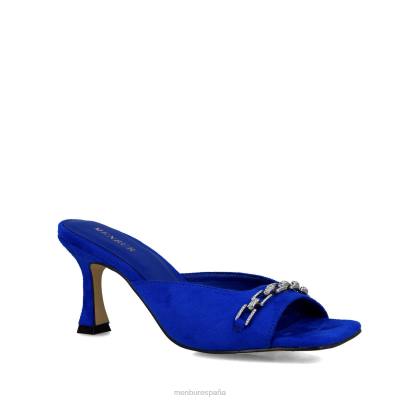 Menbur mujer monoceros 204L182 zapato casual elegante azul medio