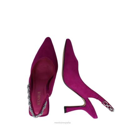 Menbur mujer monoceros 204L3420 zapato casual elegante Violeta