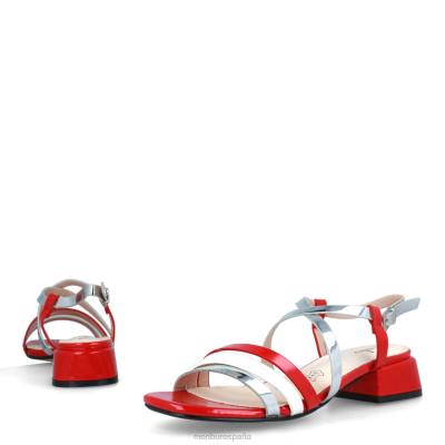 Menbur mujer motti 204L282 zapato casual elegante rojo