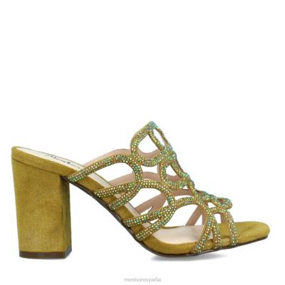 Menbur mujer murata 204L3508 zapato casual elegante amarillo