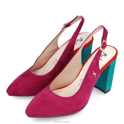 Menbur mujer nacido 204L305 zapato casual elegante Violeta