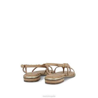 Menbur mujer novarese 204L234 zapato casual elegante beige