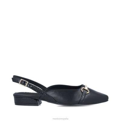 Menbur mujer octanos 204L176 zapato casual elegante negro