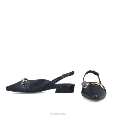 Menbur mujer octanos 204L176 zapato casual elegante negro