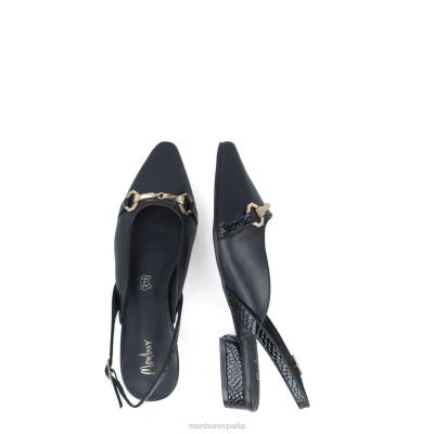 Menbur mujer octanos 204L176 zapato casual elegante negro