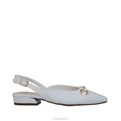 Menbur mujer octanos 204L2944 zapato casual elegante blanco