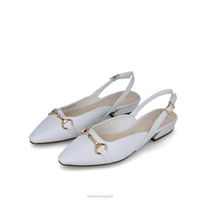 Menbur mujer octanos 204L2944 zapato casual elegante blanco