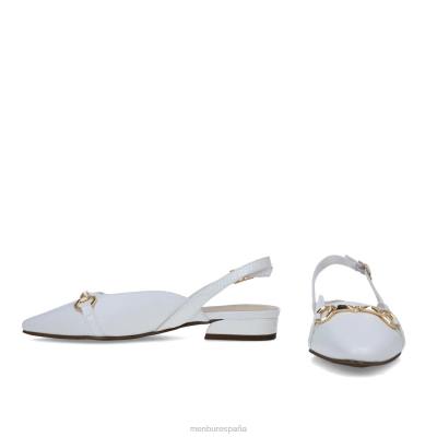 Menbur mujer octanos 204L2944 zapato casual elegante blanco