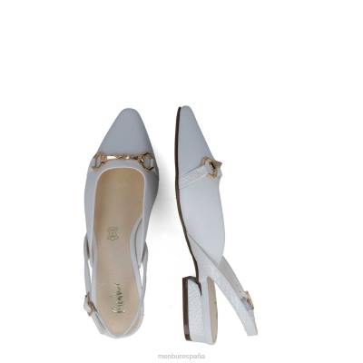 Menbur mujer octanos 204L2944 zapato casual elegante blanco