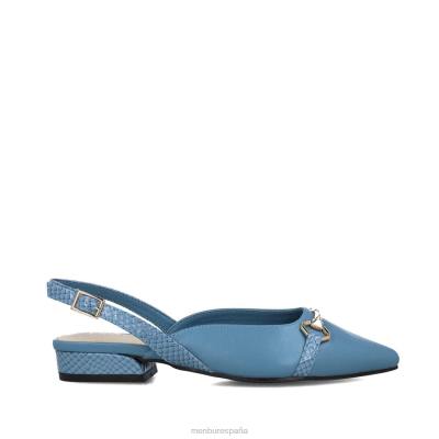 Menbur mujer octanos 204L2945 zapato casual elegante azul claro