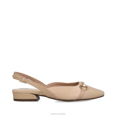 Menbur mujer octanos 204L2946 zapato casual elegante beige