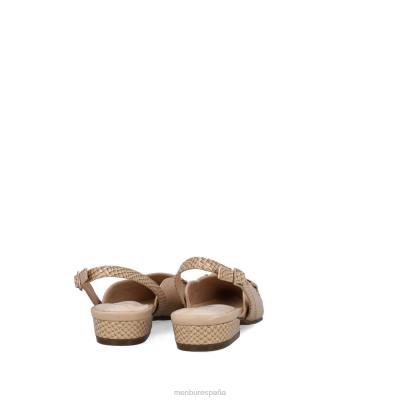 Menbur mujer octanos 204L2946 zapato casual elegante beige