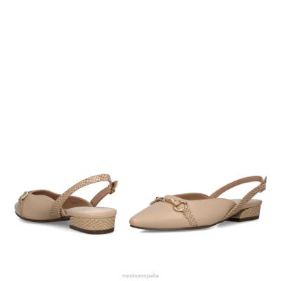 Menbur mujer octanos 204L2946 zapato casual elegante beige