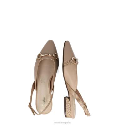 Menbur mujer octanos 204L2946 zapato casual elegante beige