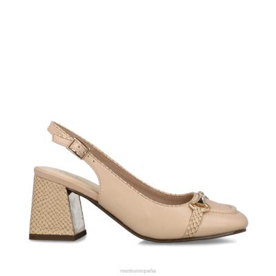 Menbur mujer octanos 204L3004 zapato casual elegante beige