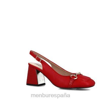 Menbur mujer octanos 204L3006 zapato casual elegante rojo