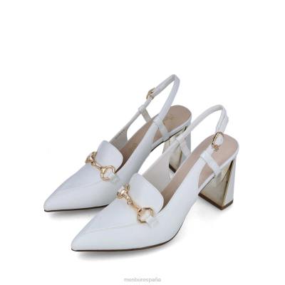 Menbur mujer octanos 204L3455 zapato casual elegante blanco