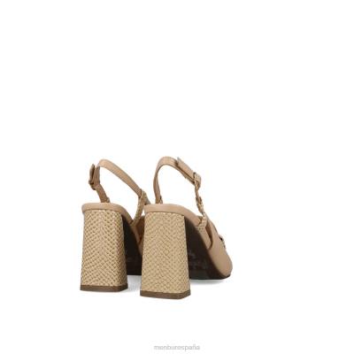 Menbur mujer octanos 204L3457 zapato casual elegante beige