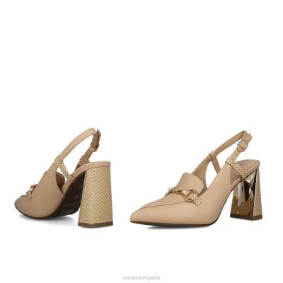 Menbur mujer octanos 204L3457 zapato casual elegante beige