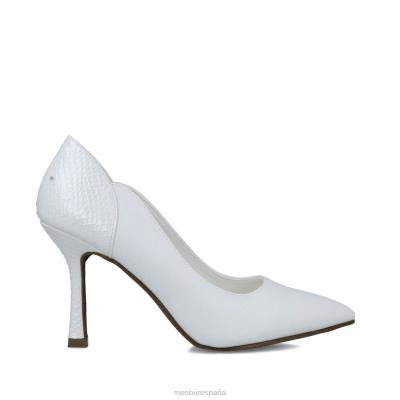 Menbur mujer octanos 204L3495 zapato casual elegante blanco