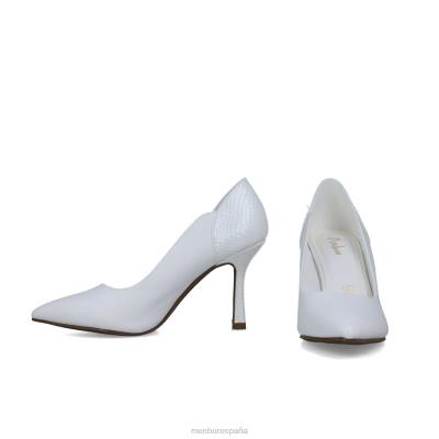 Menbur mujer octanos 204L3495 zapato casual elegante blanco